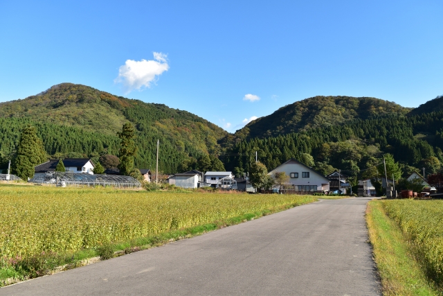 田舎の風景